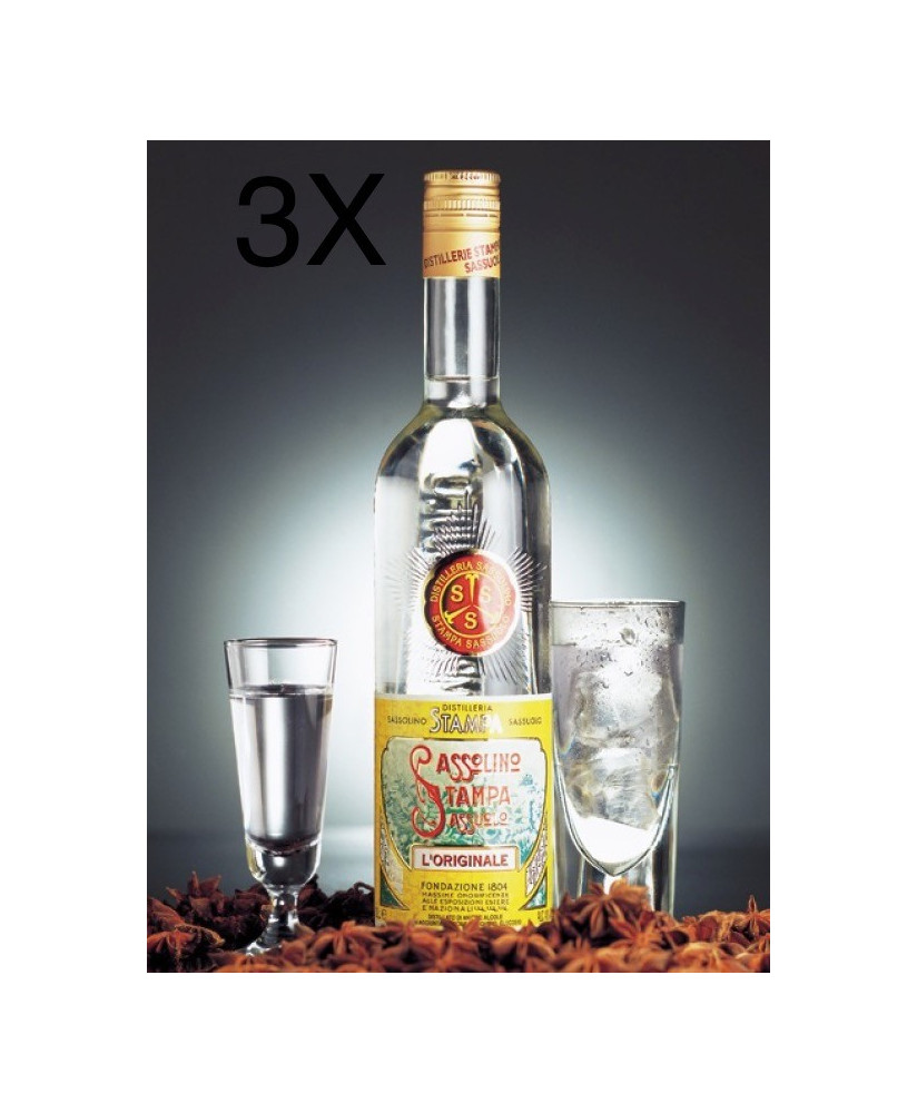 Online sale of Sassolino liqueur, original of the distillery Stampa, quality star anise. Online shop for Sassuolo liqueur,