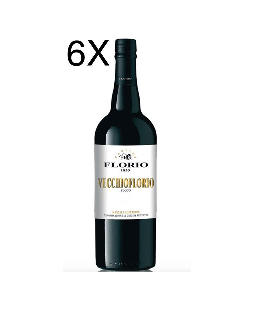 Vendita online Marsala Secco Florio. Enoteca online acquisti Marsala Secco Vecchio Florio, ottimo da dessert, frutta secca o con