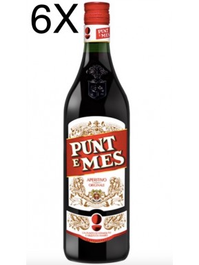 (6 BOTTIGLIE) Carpano - Punt e Mes - Vermouth - 100cl