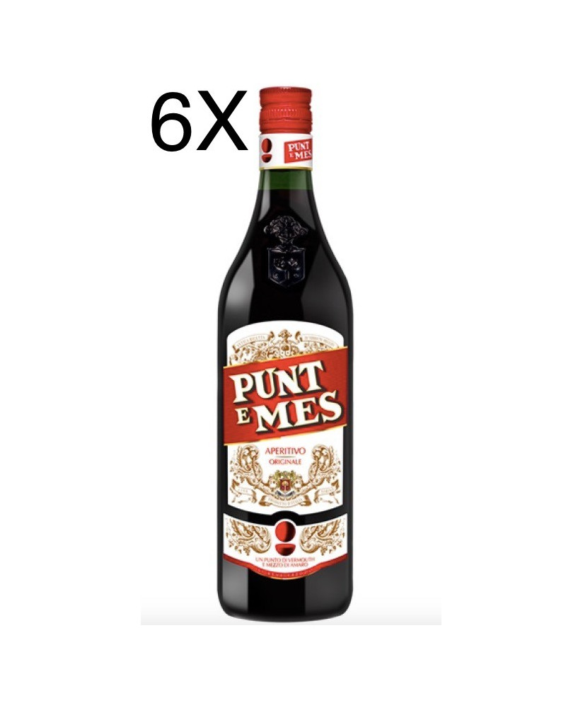 (6 BOTTIGLIE) Carpano - Punt e Mes - Vermouth - 100cl