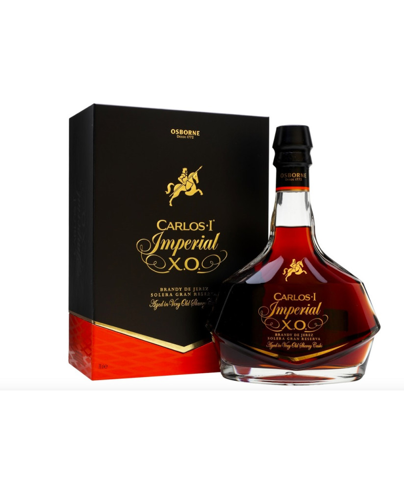Vendita online Carlos I XO Imperial Brandy De Jerez Solera Gran Reserva. Shop on-line miglior prezzo qualità distillati