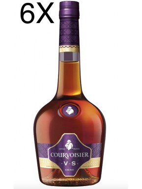 (6 BOTTLES) Courvoisier - V.S - Cognac - 70cl