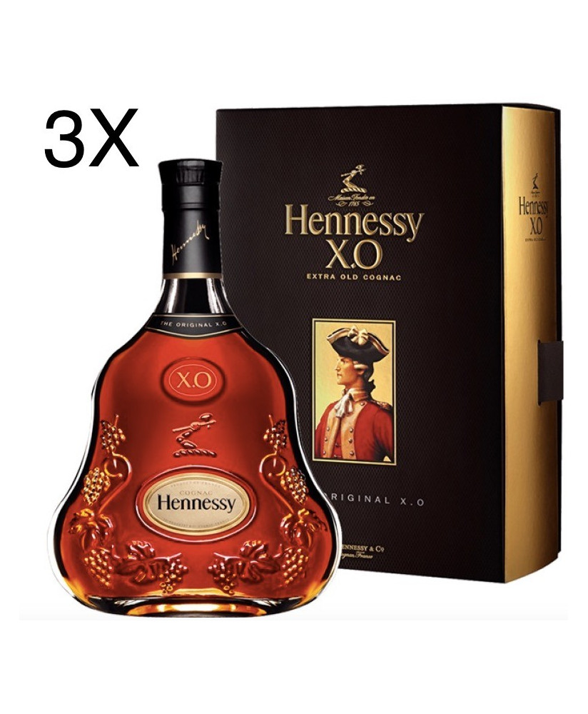 (3 BOTTLES) Hennessy - Xo - 70cl