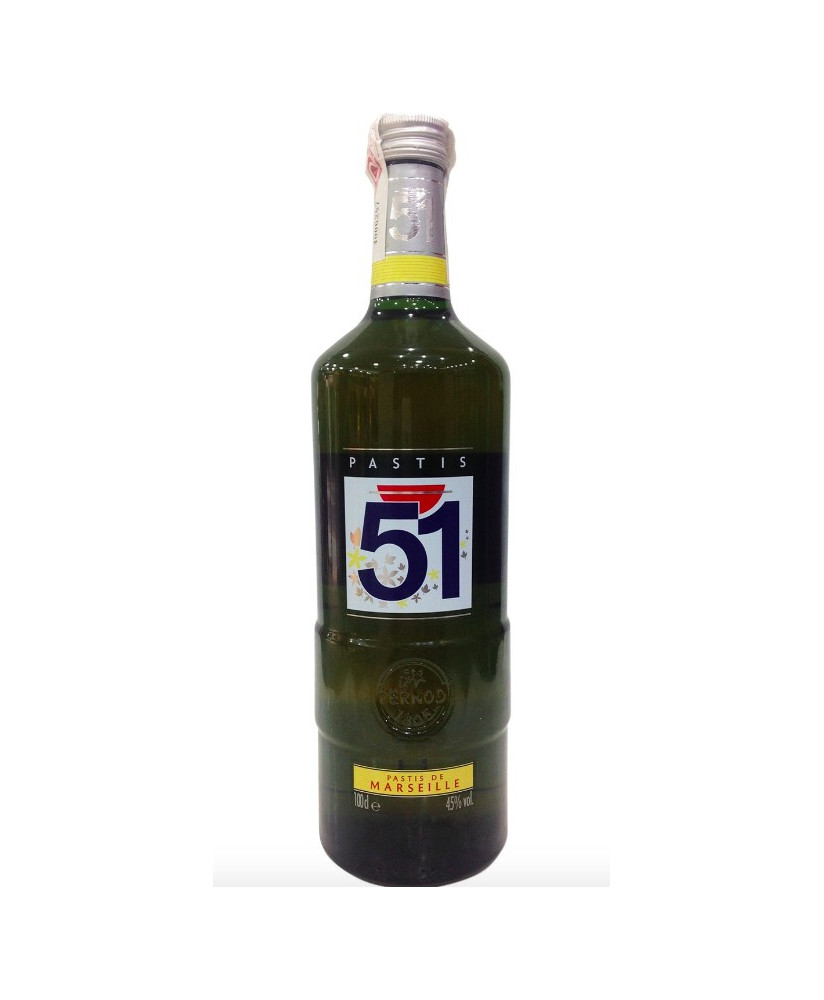 Vendita online Pastis de Marsille 51 Pernod Ricard - Liquore all'anice francese, perfetto da aperitivo, un classico!