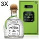(3 BOTTLES) Patron - Tequila Silver - 100cl 