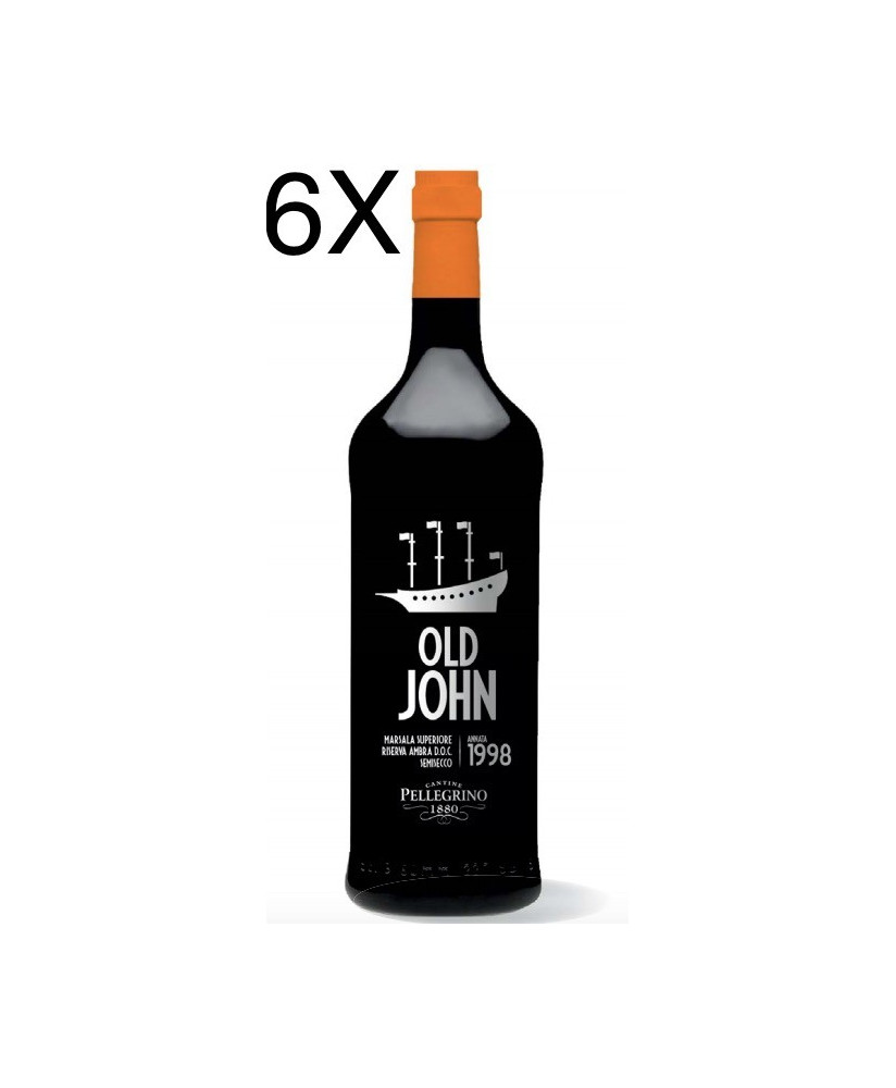 Old John Pellegrino - Marsala amber semi sweet - Online sale best price Sicilian liqueur wines