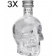 (3 BOTTLES) Vodka Cristal Head - 50ml
