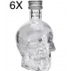 (6 BOTTLES) Vodka Cristal Head - 50ml