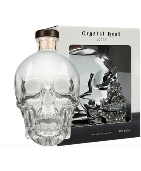 Vodka Cristal Head - 70cl - Gift Box