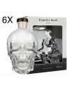 (6 BOTTLES) Vodka Cristal Head - 70cl - Gift Box
