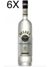 (6 BOTTLES) Beluga - Noble Russian Vodka - 70cl