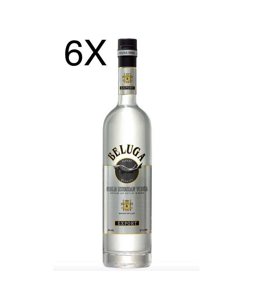 (6 BOTTIGLIE) Beluga - Noble Russian Vodka - 70cl