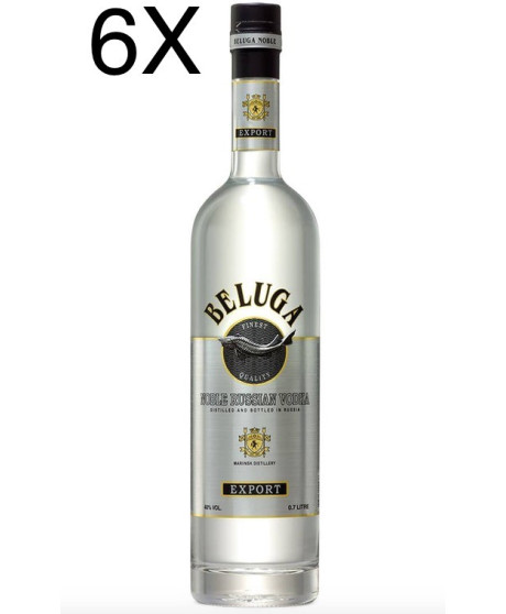 (6 BOTTIGLIE) Beluga - Noble Russian Vodka - 70cl