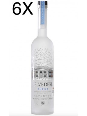 (6 BOTTIGLIE) Belvedere - Vodka - 70cl