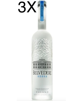 Online sales Belvedere Vodka 100cl 1 litre. Shop online Polish vodka Belvedere Limited Edition bottle red chrome. Best price onl