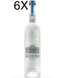 Online sales Belvedere Vodka 100cl 1 litre. Shop online Polish vodka Belvedere Limited Edition bottle red chrome. Best price onl