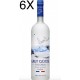 (6 BOTTLES) Grey Goose Vodka - 100cl 