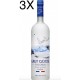 (3 BOTTLES) Grey Goose Vodka - 100cl 