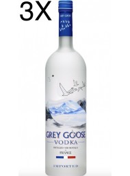 (3 BOTTLES) Grey Goose Vodka - 100cl 
