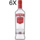 (6 BOTTLES) Smirnoff - Vodka - 100cl