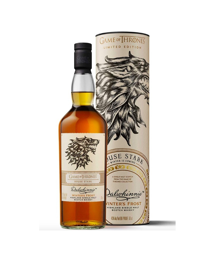 Whisky Game of Thrones, Dalwhinnie - Stark - Winter's Frost - Single Malt Scotch Whiskey - Game of Thrones - Shop