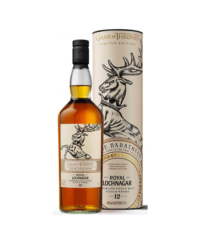 Whisky Game of Thrones, Royal Lochnagar 12 Year Old - House Baratheon - Single Malt - Trono di spade - Shop