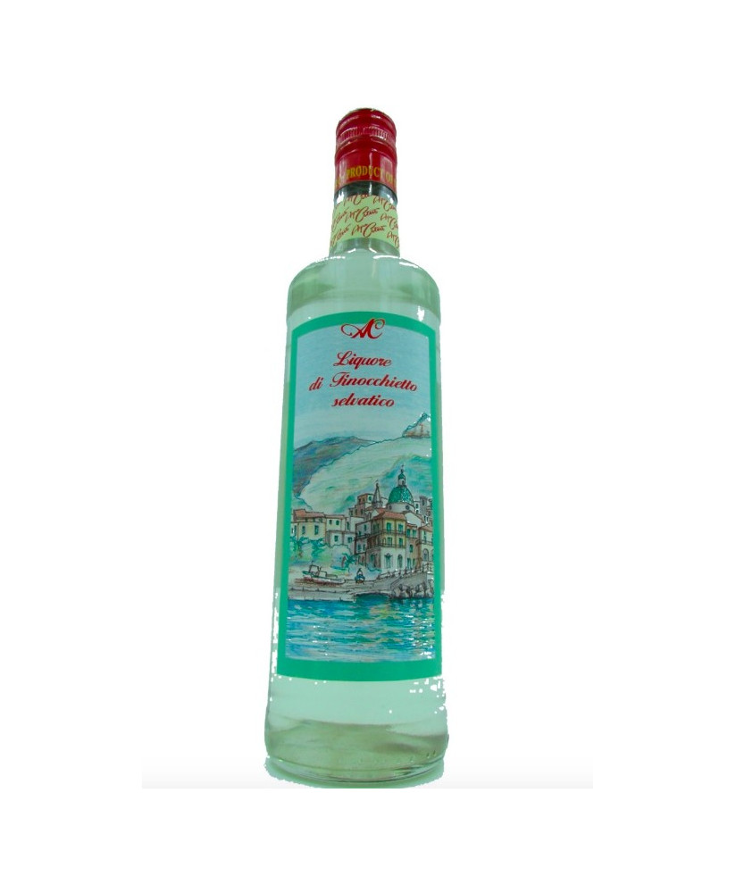 Vendita online liquore Finocchietto Agrocetus. Shop online liquore a base di alcool e semi di finocchio selvatico della costiera