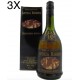 (3 BOTTIGLIE) Distilleria Aurum - Brandy Antica Riserva 10 anni - 70cl