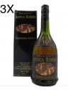 (3 BOTTIGLIE) Distilleria Aurum - Brandy Antica Riserva 10 anni - 70cl
