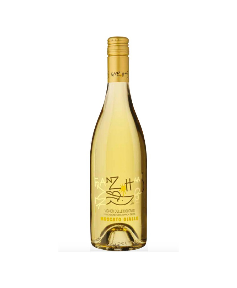 Vendita online vini bianchi della cantina Franz Haas Moscato Giallo secco, perfetto per aperitivo. Shop on-line e prezzi Franz H
