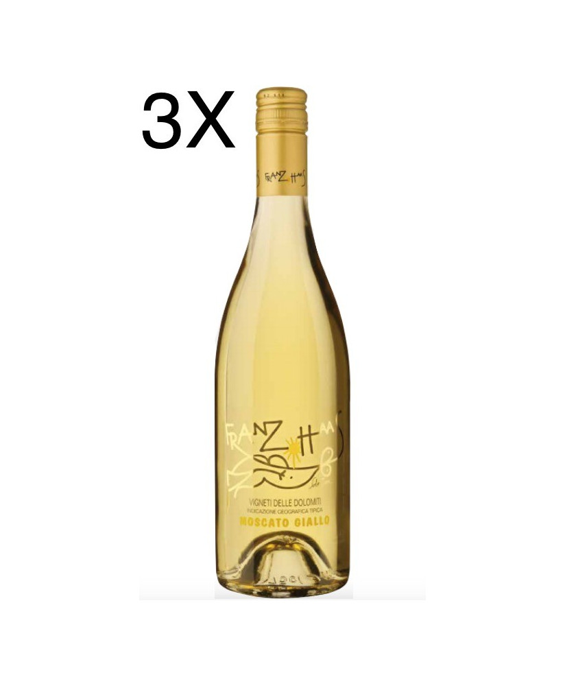 (3 BOTTIGLIE) Franz Haas - Moscato Giallo 2022 - Vigneti delle Dolomiti IGT - 75cl