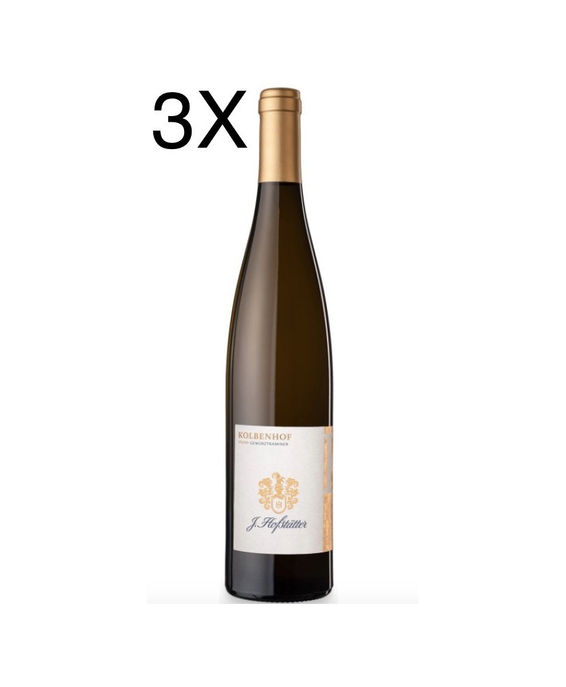 (3 BOTTIGLIE) J. Hofstätter - Vigna Kolbenhof 2021 - Gewurztraminer - Alto Adige DOC - 75cl