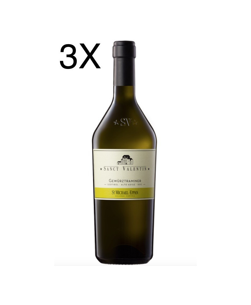 (3 BOTTIGLIE) Sanct Valentin - Gewurztraminer 2022 - Alto Adige DOC - 75cl