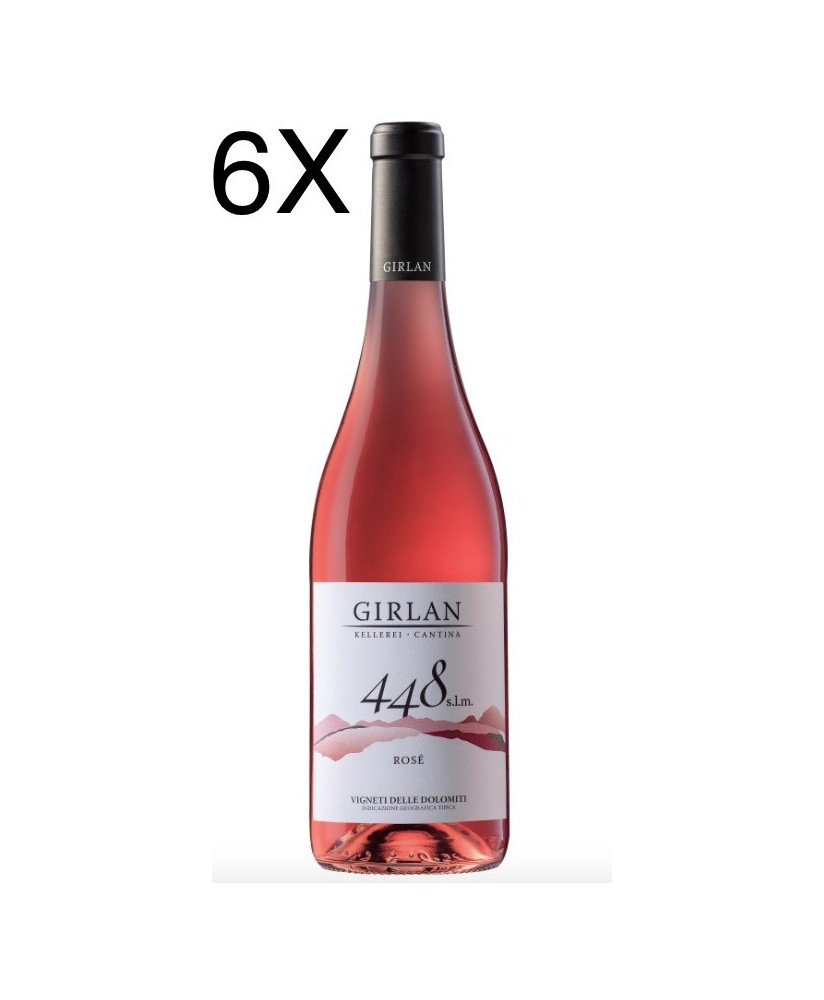 Girlan 448 Rose' - Vendita online vino rosè trentino Girlan 448 slm - Prezzi scontati vini rosati trentini - Shop Girlan