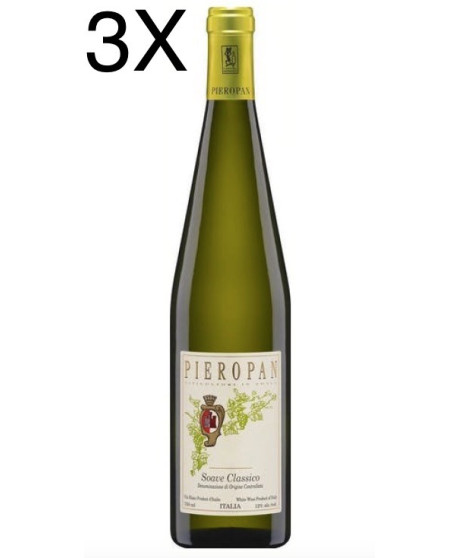 (3 BOTTLES) Pieropan - Soave Classico 2018 - Soave DOC - 75cl