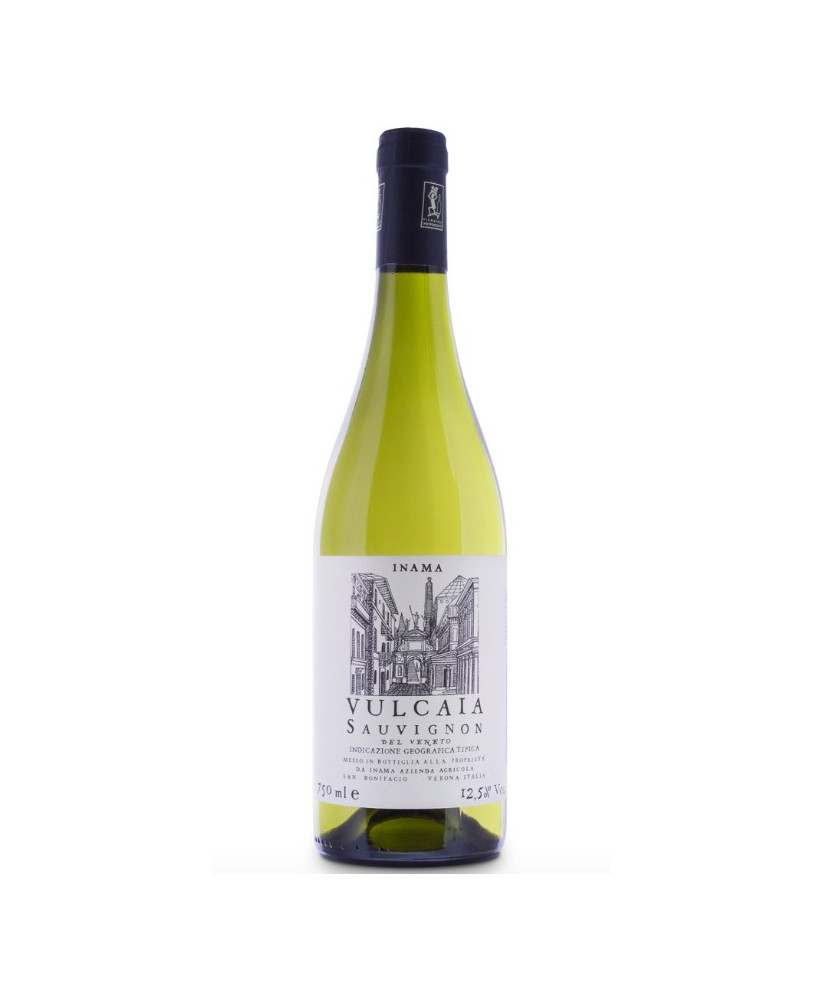 Shop online Veneto wines Inama, Vulcaia Sauvignon IGT. Online sales Vulcaia, fragrant white wine San Bonifacio.