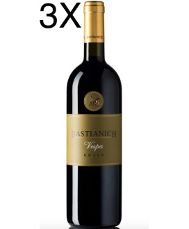 Vendita online vini Joe Bastianich, Vespa rosso Venezia Giulia IGT, merlot, refosco e cabernet. Shop on-line vini rossi di quali