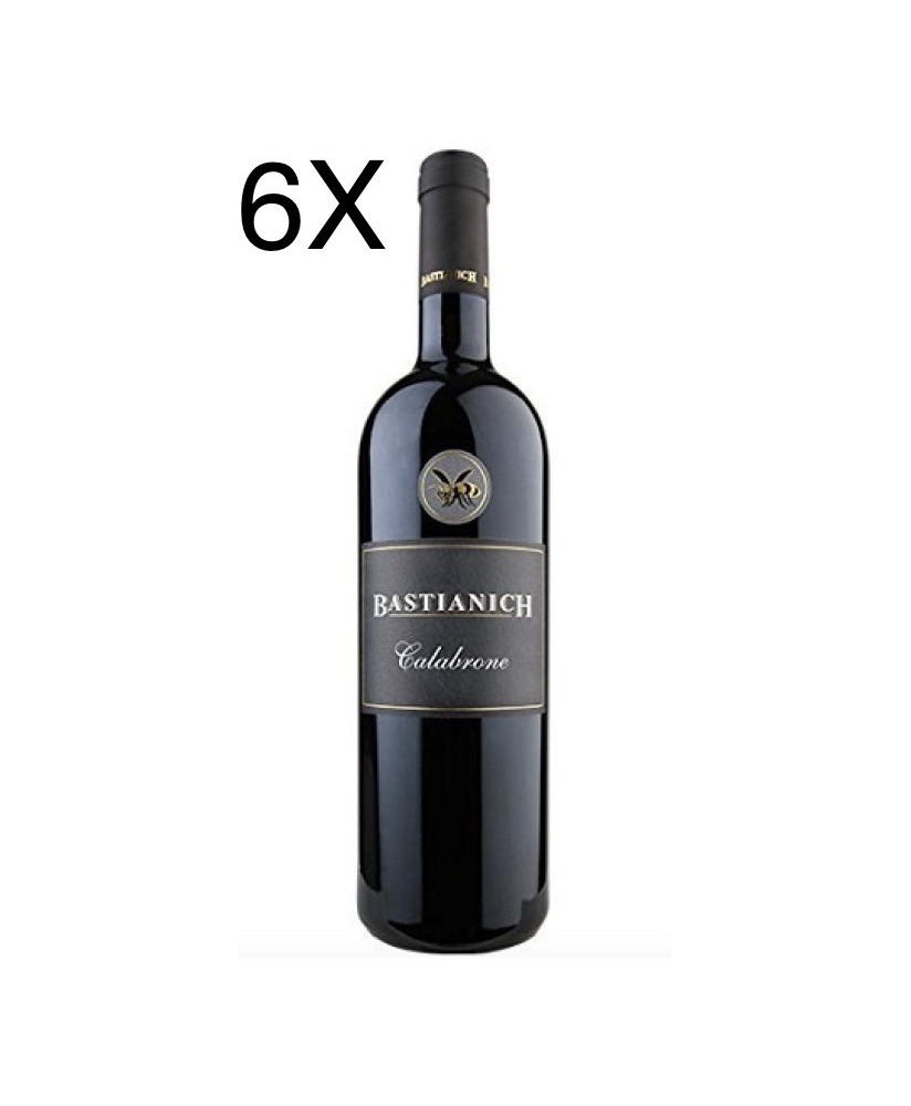 Vendita online vini Joe Bastianich, Calabrone Venezia Giulia IGT, uvaggio di merlot, refosco, pignolo e schioppettino. Shop on-l