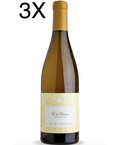 (3 BOTTIGLIE) Vie di Romans - Chardonnay 2022 - Friuli Isonzo Rive Alte DOC - 75cl