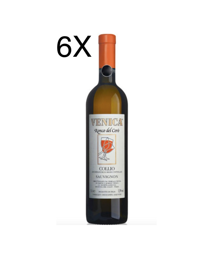 (6 BOTTIGLIE) Venica - Ronco del Cerò 2022 - Sauvignon DOC Collio - 75cl