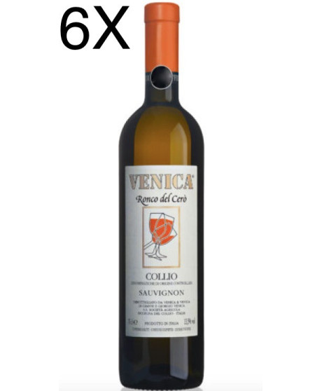 (6 BOTTIGLIE) Venica - Ronco del Cerò 2022 - Sauvignon DOC Collio - 75cl