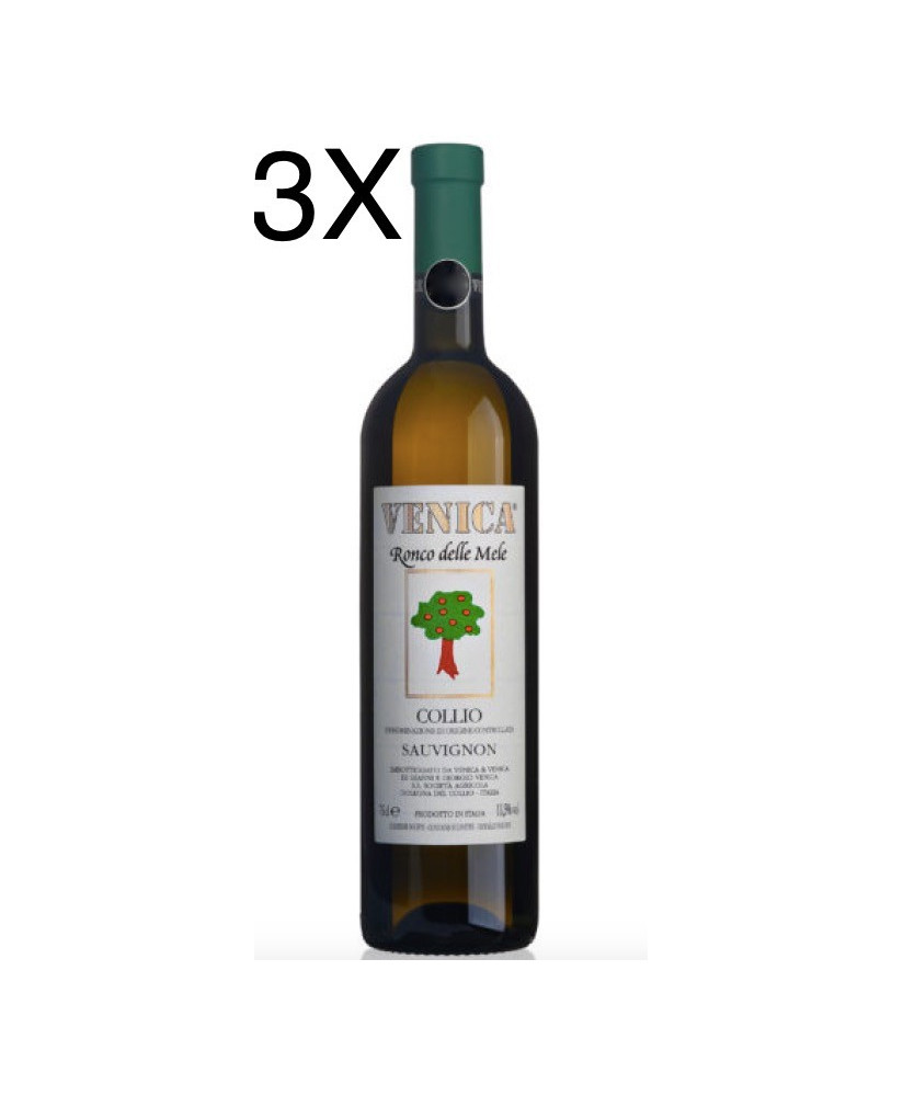 (3 BOTTIGLIE) Venica - Ronco delle Mele 2022 - Sauvignon DOC Collio - 75cl