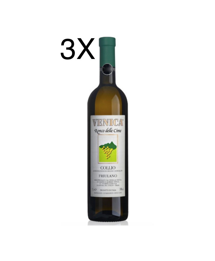 (3 BOTTIGLIE) Venica - Ronco delle Cime 2022 - Friulano DOC Collio - 75cl