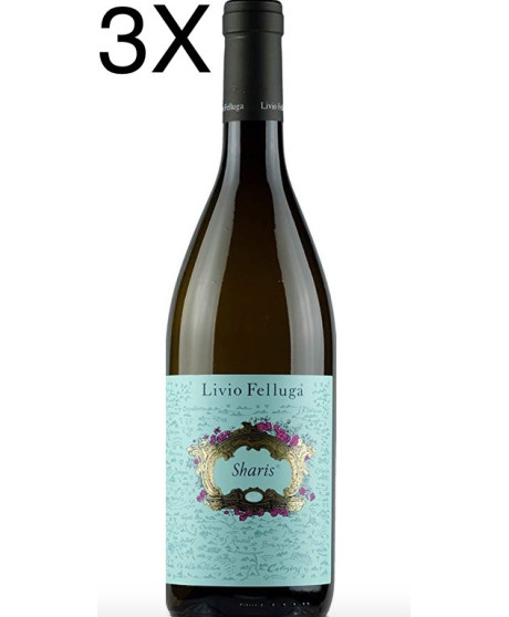 (3 BOTTIGLIE) Livio Felluga - Sharis 2022 - Bianco delle Venezie IGT - 75cl