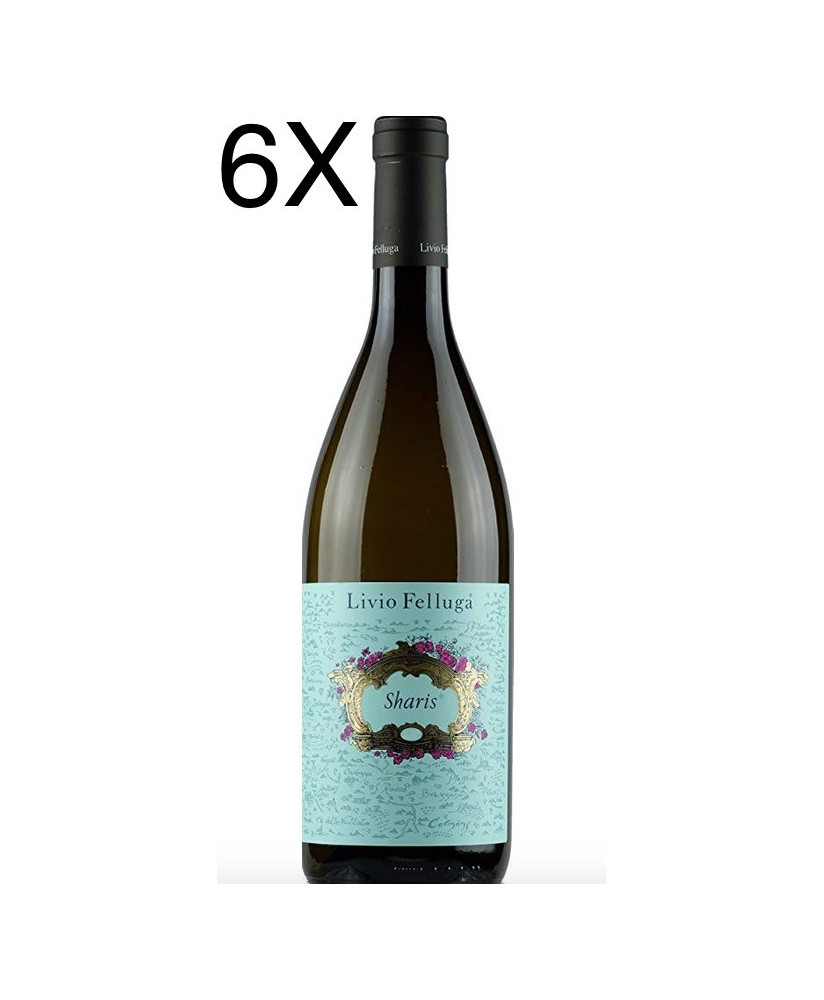 (6 BOTTIGLIE) Livio Felluga - Sharis 2022 - Bianco delle Venezie IGT - 75cl