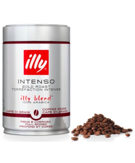 Illy caffè in grani tostato intenso - Vendita online caffe' illy tostatura scura - Prezzo scontato caffe Illy - Shop Illy
