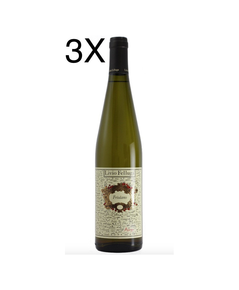 (3 BOTTIGLIE) Livio Felluga - Friulano 2022 - Friuli Colli Orientali DOC - 75cl