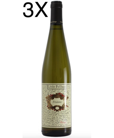 (3 BOTTIGLIE) Livio Felluga - Friulano 2022 - Friuli Colli Orientali DOC - 75cl