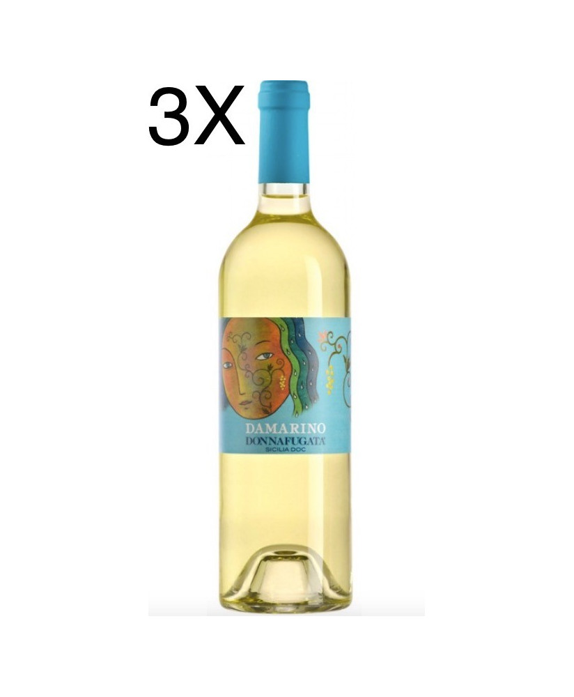 (3 BOTTIGLIE) Donnafugata - Damarino 2022 - SICILIA DOC BIANCO - 75cl