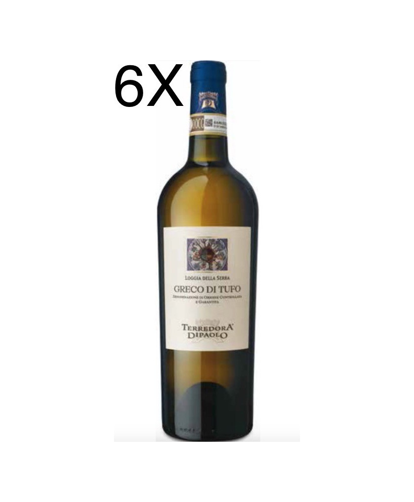 (6 BOTTLES) Terredora Di Paolo - Greco di Tufo 2022 - Loggia della Serra - DOCG - 75cl